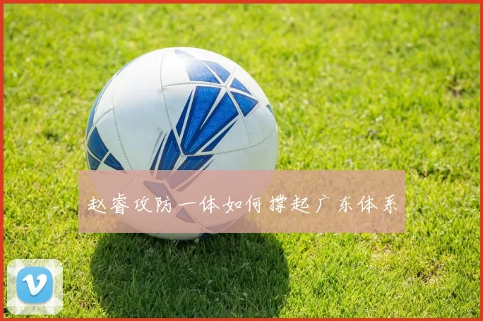赵睿攻防一体如何撑起广东体系
